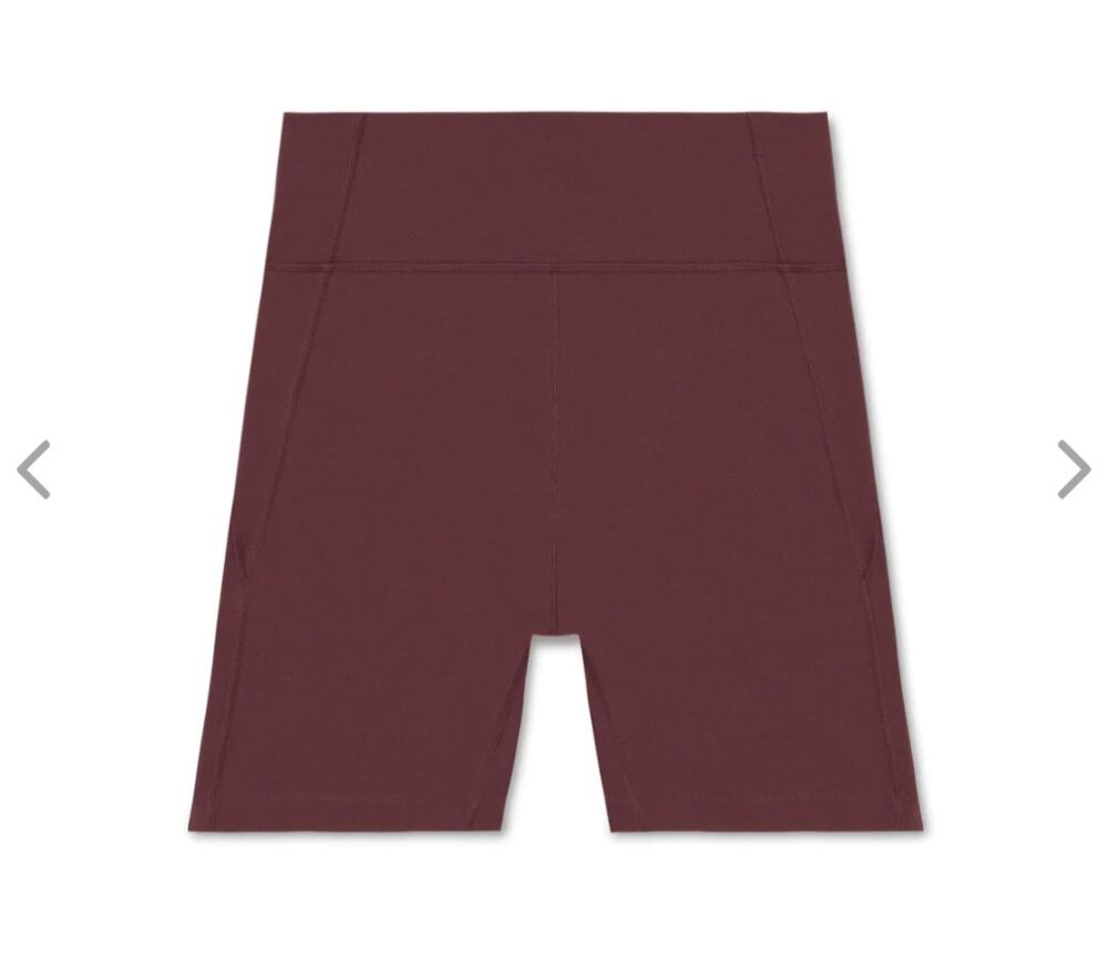 NWT allbirds Natural Bike Shorts - XS - aubergine - XS